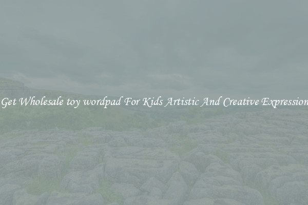 Get Wholesale toy wordpad For Kids Artistic And Creative Expression