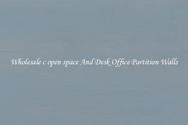 Wholesale c open space And Desk Office Partition Walls
