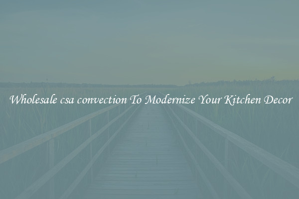 Wholesale csa convection To Modernize Your Kitchen Decor