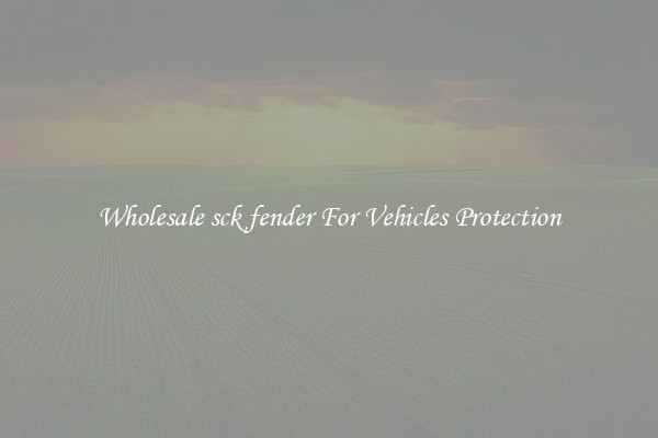 Wholesale sck fender For Vehicles Protection
